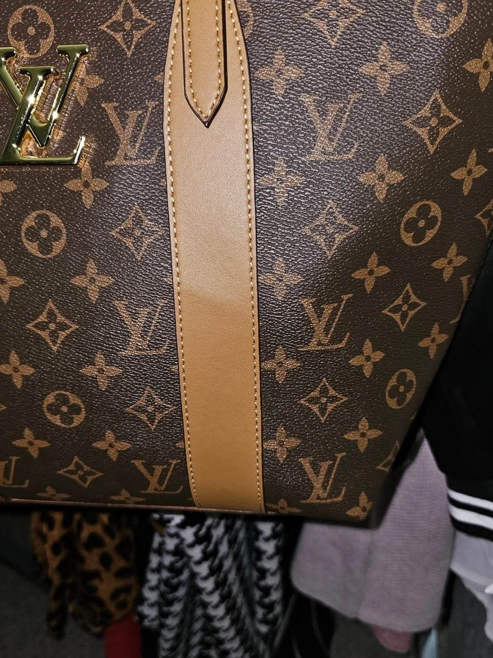 Louis Vuitton Tote Bag Upcycled